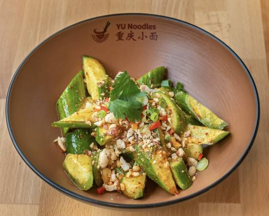 Cucumber with Garlic Sauce